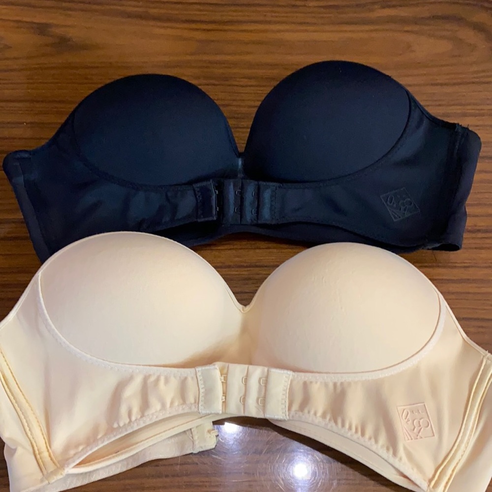 TikTok strapless push-up bras